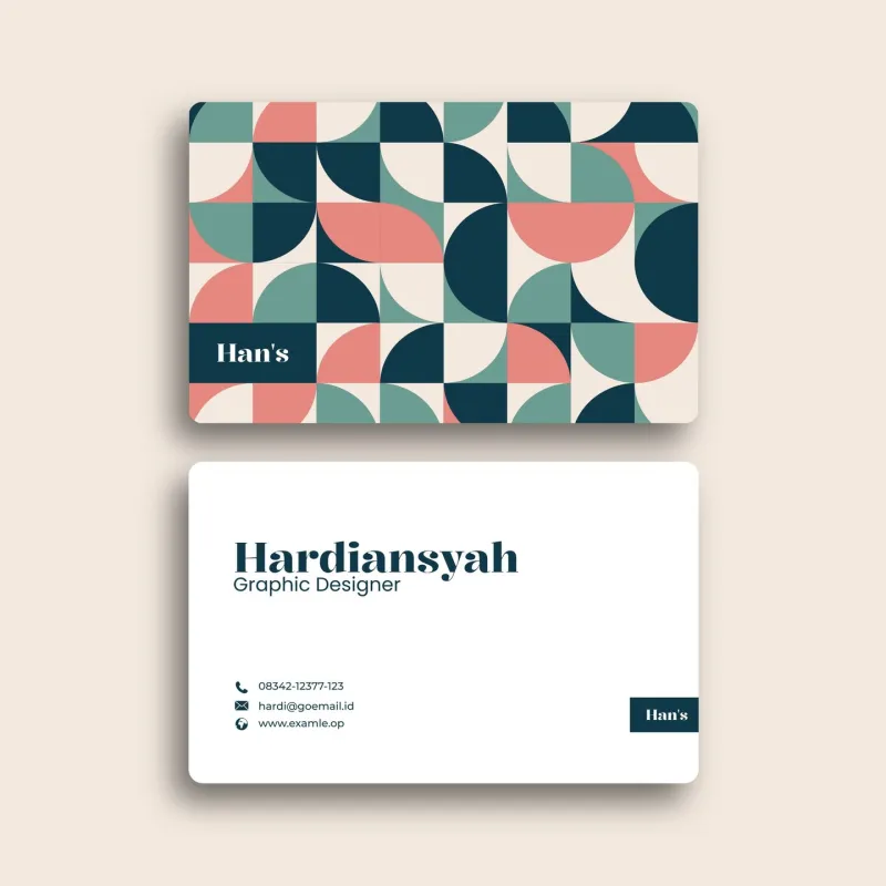 ID Card Design - Variasi desain